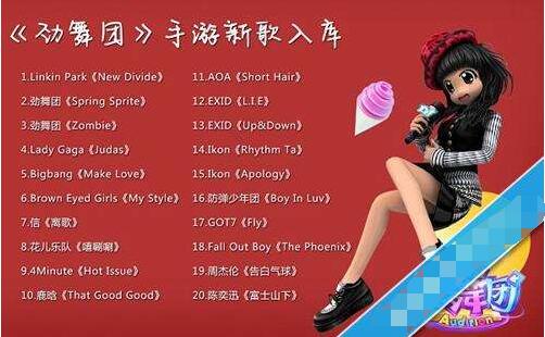 勁舞團歌曲舞曲種類豐富應有盡有 勁舞團歌曲舞曲種類豐富應有盡有